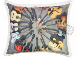 Декоративная подушка - Гитары