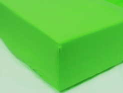 Простыня на резинке трикотажная 140х200 / оттенки зеленого