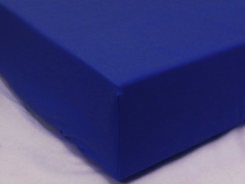 Простыня на резинке трикотажная 90х200 / оттенки синего